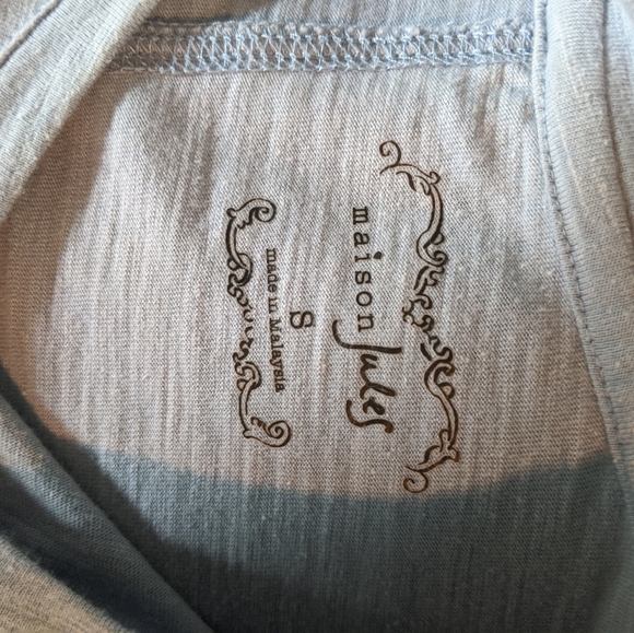 Mason and Jules simple blue tee - Picture 2 of 5